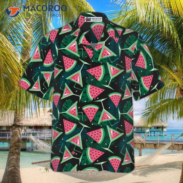 Watermelon Slices Cocktail Hawaiian Shirt