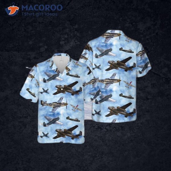 We Air Force Wwii Airplanes Hawaiian Shirt.