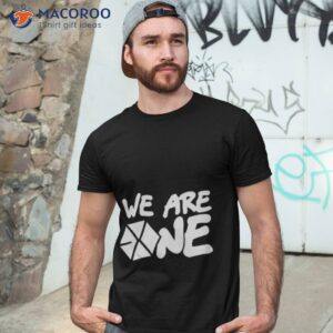 we are one white font exo shirt tshirt 3