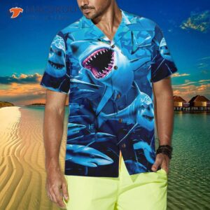 we are the great white sharks hawaiian shirt 3