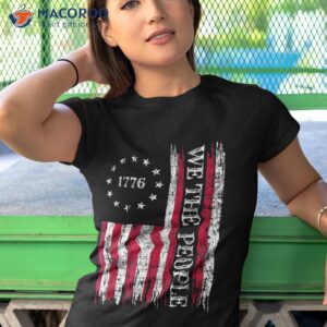 We The People Patriotic 4th Of July, Independence Day Flag Shirt