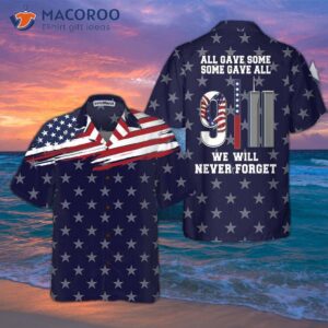 we will never forget patriot day hawaiian shirt american flag 911 memorial shirt 5