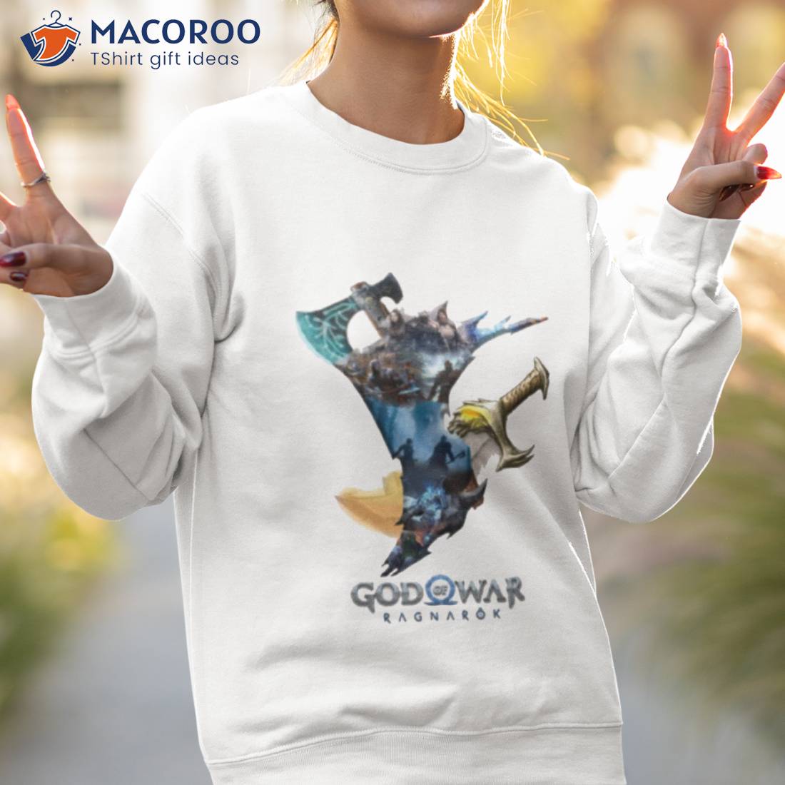 Thor God Of War Ragnarök God Of War Ragnarok Unisex Hoodie - Teeruto