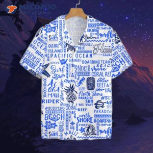 wear a hawaiian patterned surfing shirt 1