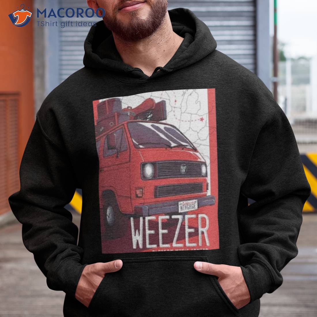 Weezer 2023 Blossom Music Center Oh Poster Shirt Weezer 2023 Blossom Music Center Oh Poster Shirt