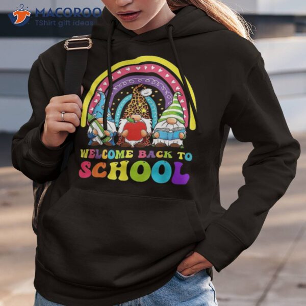 Welcome Back To School 2023 First Day Of Gnomes Kids Shirt