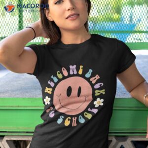 welcome back to school retro happy face shirt tshirt 1