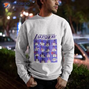 welcome to the lake show players shirt sweatshirt