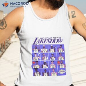 welcome to the lake show players shirt tank top 3