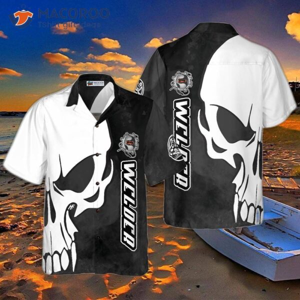 Welder Skull Hawaiian Shirt