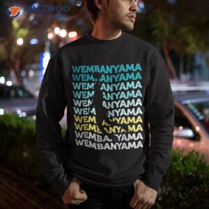 wembanyama basketball amazing gift fan shirt sweatshirt