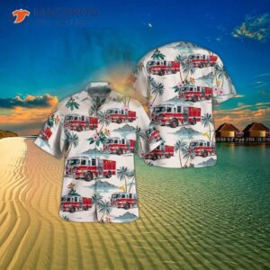 West Milford, Passaic County, New Jersey, Milford Fire Departt Number Four Hawaiian Shirt