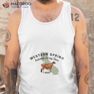 western spring national jersey show 2023 shirt tank top