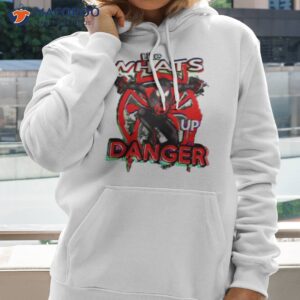 whats up danger spider verse shirt hoodie