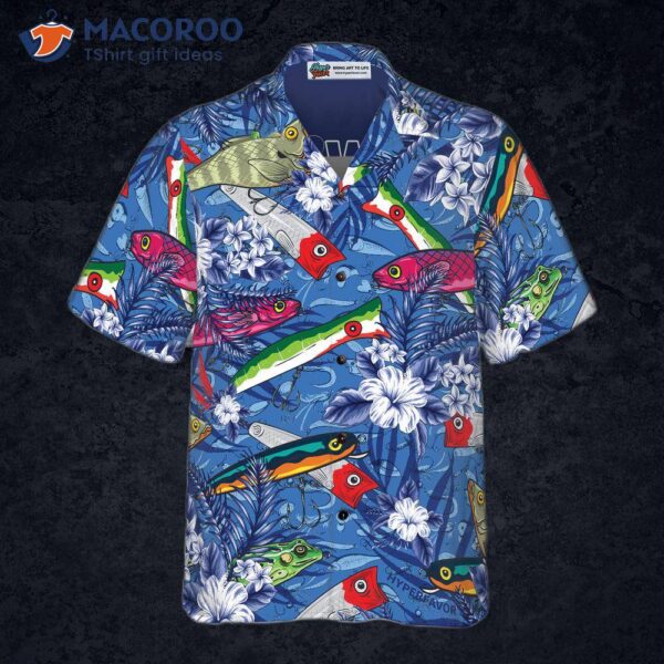 Where Is The Fish Fishing Hawaiian Shirt?