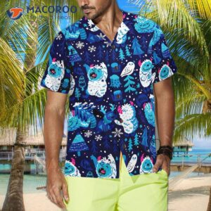 Winter Tropical Hawaiian Shirt