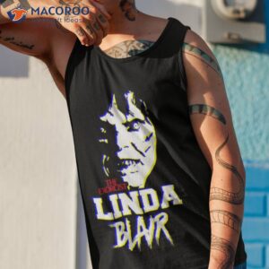 white horror linda blair the exorcist shirt tank top 1