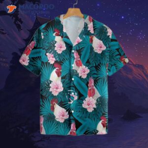 white rooster v1 hawaiian shirt 4