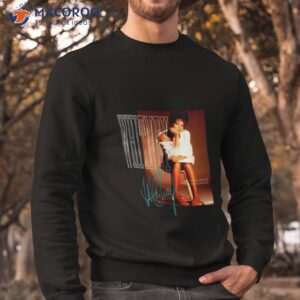 whitney houston i will always love you washed graphic shirt sweatshirt