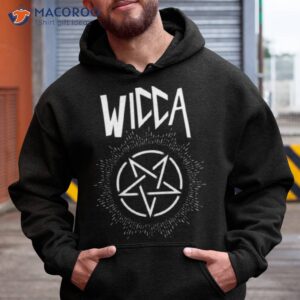 wicca inverted pentagram hex girls shirt hoodie