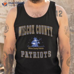 wilcox county high school patriots c1 shirt tank top