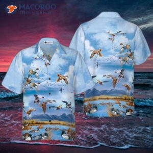 wild ducks keep your freedom hawaiian shirt 0