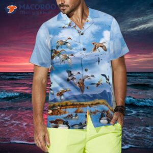 wild ducks keep your freedom hawaiian shirt 3