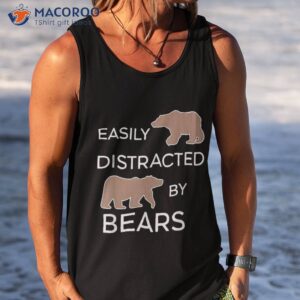 wilderness nature lover ironic quote brown bears shirt tank top