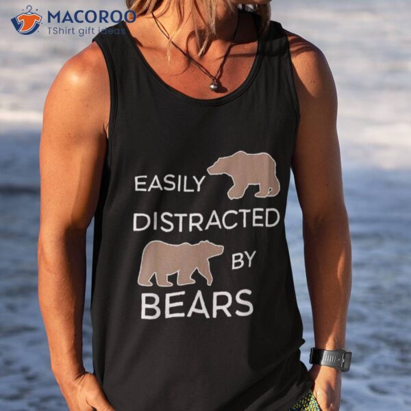 Wilderness Nature Lover Ironic Quote Brown Bears Shirt