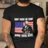 William Tecumseh Sherman Make Me Come Down There Again Usa Flag Shirt