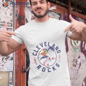 wmms cleveland baseball rock mascot shirt tshirt 1