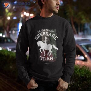 wo equestrian dressage jordan horse rider shirt sweatshirt