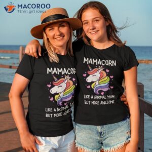 wo funny mamacorn unicorn costume mom mother s day shirt tshirt 3