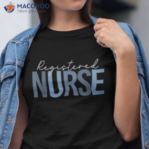 Wo Registered Nurse – Rn Nursing Day & Week Shirt