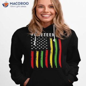 women juneteenth african american shirt hoodie 1