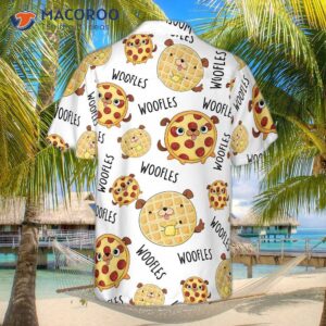 woofles pizza and cake hawaiian shirt 4