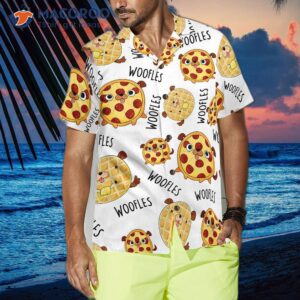 woofles pizza and cake hawaiian shirt 5