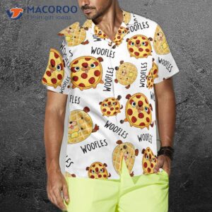 woofles pizza and cake hawaiian shirt 7