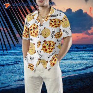 woofles pizza and cake hawaiian shirt 8