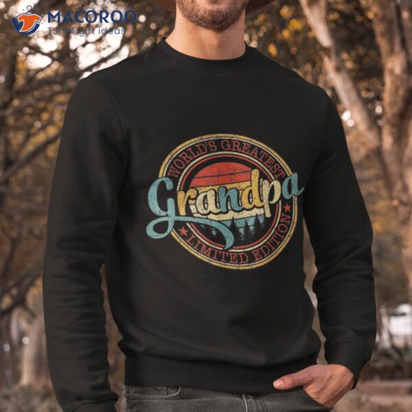 World’s Greatest Grandpa Limited Edition Fathers Day Shirt