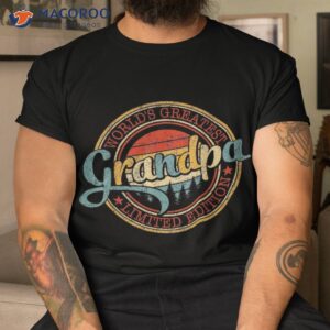 World’s Greatest Grandpa Limited Edition Fathers Day Shirt