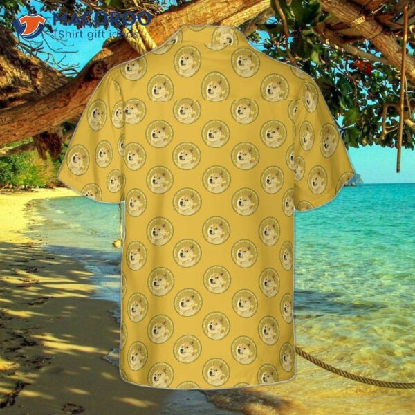 Wow, Much Coin – Dogecoin Hawaiian Shirt!