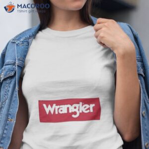 wrangler logo shirt tshirt