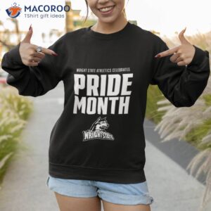 wright state athletics celebrates pride month shirt sweatshirt 1