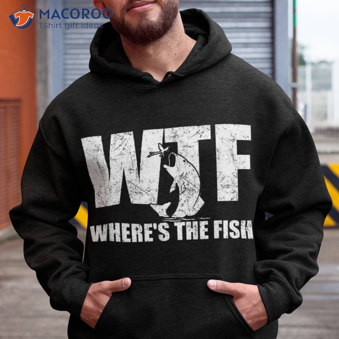 WTF Where's The Fish T-Shirt Fisherman Gift Shirt
