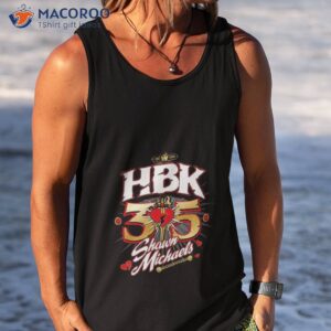 wwe store shawn michaels heartbreak kid 35th anniversary shirt tank top