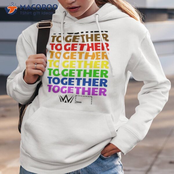 Wwe Together Pride Love Has No Labels 2023 Shirt
