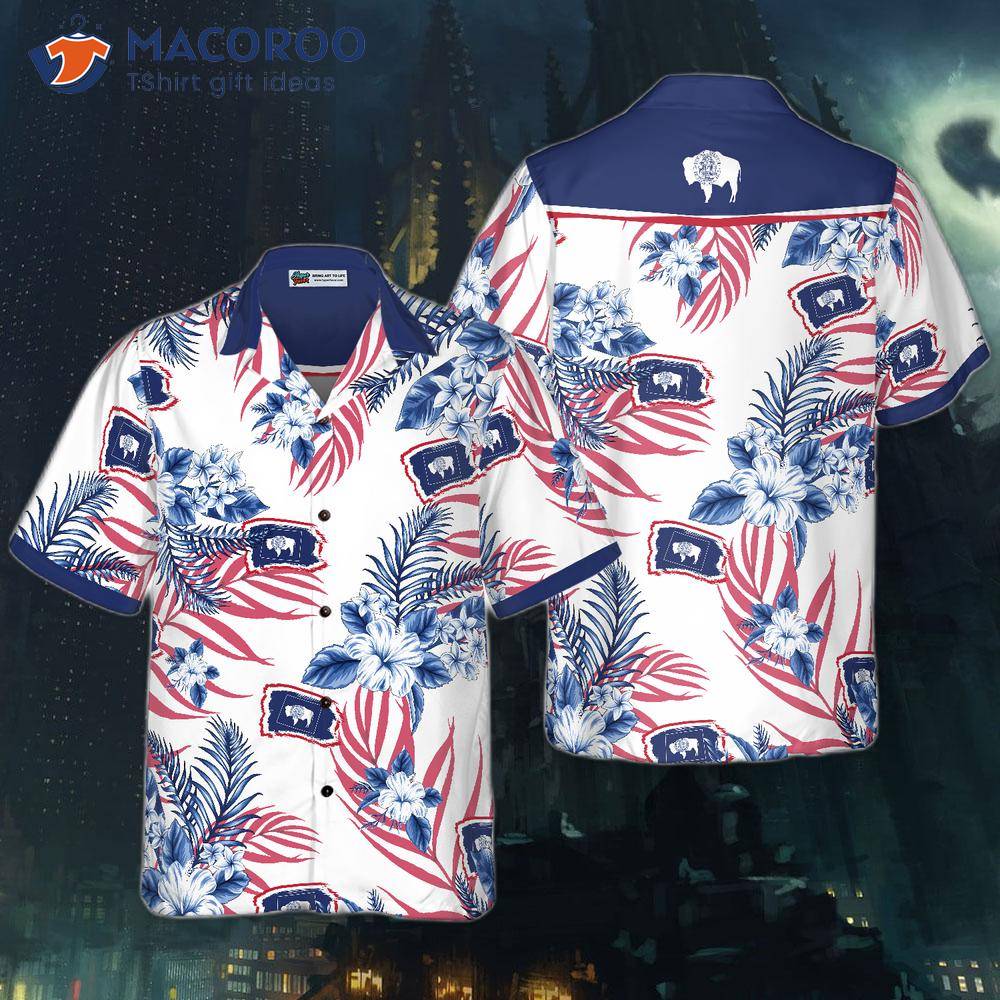 Aloha City Ukes Apparel- Men's Hawaiian Shirt -Kauai Island roosters Aloha Shirt Small / Blue