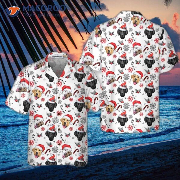 Xmas Labrador Retriever Hawaiian Shirt