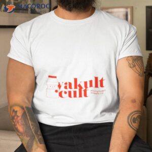 yakult cult slumptown supply co shirt tshirt